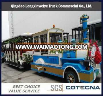 Wonderful Outdoors Locomotive and Coaches Tourist Diesel Trackless Train