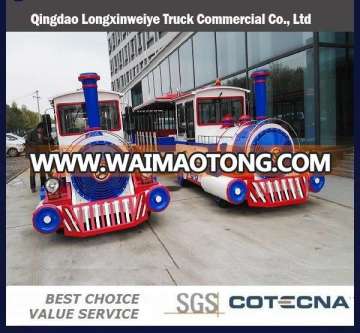 China Production Amusement Park Electric Tourist Train for Sale