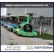 China Outdoor Electric Tourist Road Train for Sale