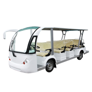 Electric Sightseeing Bus Shuttle Bus with 14 Seats